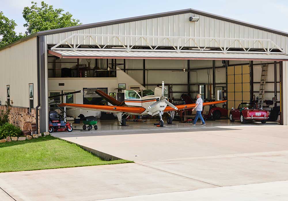 Hangar homes Texas