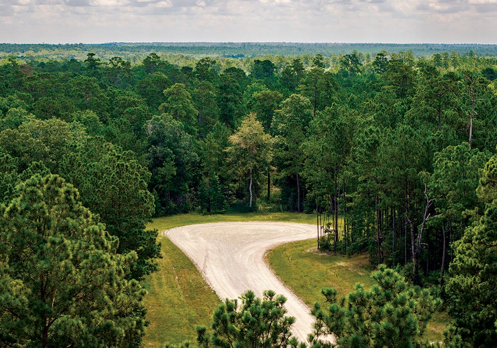 low density acreage development Texas